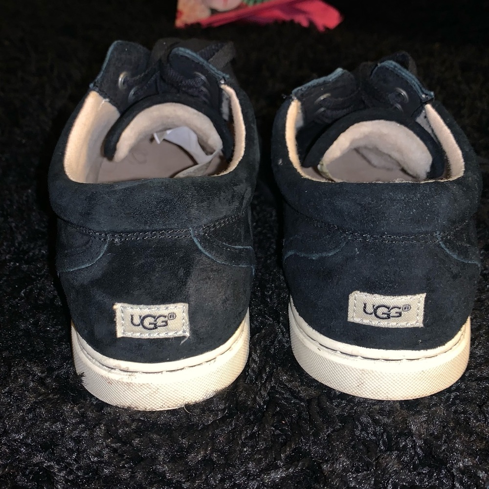 Black Suede Ugg Sneakers!